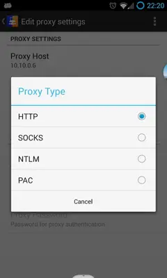 AutoProxy Lite android App screenshot 0