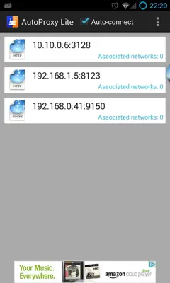 AutoProxy Lite android App screenshot 2